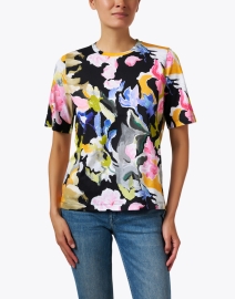 Front image thumbnail - Stine Goya - Leonie Multi Floral Cotton T-Shirt