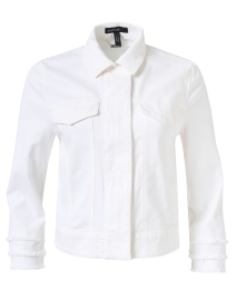 Product image thumbnail - Marc Cain - White Cotton Jacket