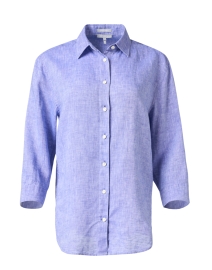 Halsey Indigo Linen Shirt