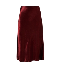 Alessio Red Slip Skirt