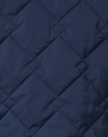 Fabric image thumbnail - Jane Post - Navy and Camel Reversible Quilted Jacket
