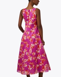 Back image thumbnail - Rosso35 - Multi Floral Cotton Dress
