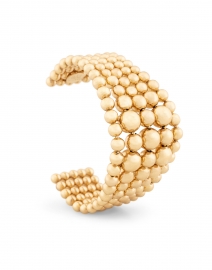 Front image thumbnail - Gas Bijoux - MultiPerla Gold Cuff