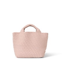 St. Barths Mini Pink Woven Handbag