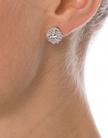 Monarch Crystal Micro Baguette Stud Earrings