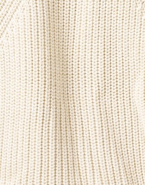 Fabric image thumbnail - Apiece Apart - Cream Cotton Ribbed Sweater