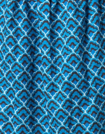 Fabric image thumbnail - Ro's Garden - Genia Blue Print Cotton Dress
