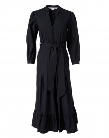 Izie Black Stretch Cotton Dress