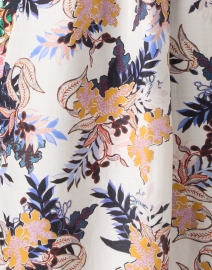 Fabric image thumbnail - Megan Park - Leilani Multi Floral Satin Dress
