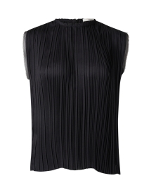 Product image thumbnail - Vince - Black Pleated Top