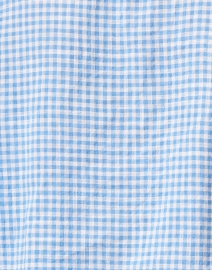 Fabric image thumbnail - CP Shades - Romy Blue Gingham Linen Shirt