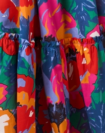 Fabric image thumbnail - Loretta Caponi - Melinda Multi Print Halter Dress