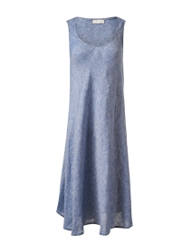 Bree Blue Linen Dress