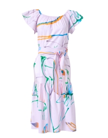 Product image thumbnail - Soler - Thalia Lavender Cotton Dress