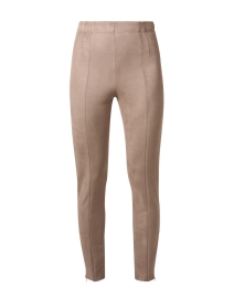 Product image thumbnail - Weill - Taupe Suede Pant