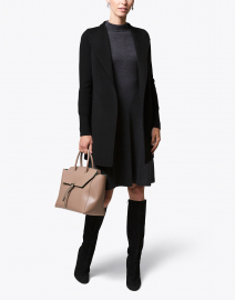 Charcoal Grey Cashmere Sweater Dress