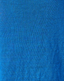 Fabric image thumbnail - Weekend Max Mara - Azteco Blue Linen Sweater