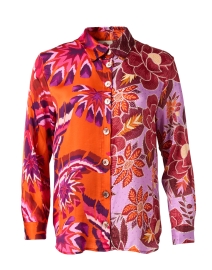 Multi Floral Print Shirt