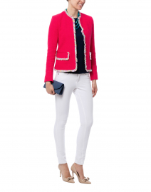 Judy Pink Tweed Cotton Jacket