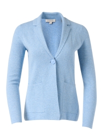 Blue Cotton Cashmere Blazer