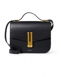 Product image thumbnail - DeMellier - Vancouver Black Leather Crossbody Bag