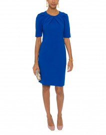 Taylor Azure Fitted Dress