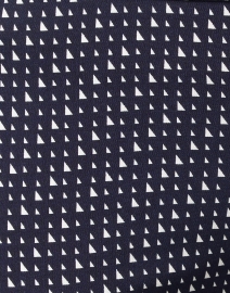 Fabric image thumbnail - Avenue Montaigne - Leo Black and White Illusion Print Pull On Pant