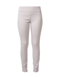 Product image thumbnail - Elliott Lauren - Silver Control Stretch Pull On Ankle Pant