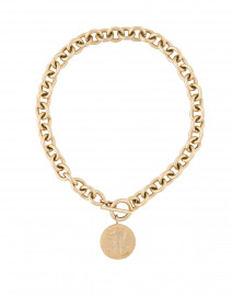 Liberty Matte Gold Necklace