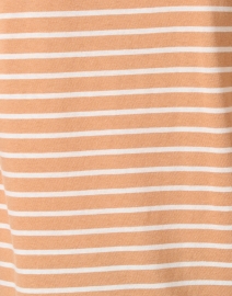 Fabric image thumbnail - Vince - Orange and White Striped Tee