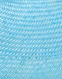 Fabric image thumbnail - SERPUI - Hope Blue Straw Clutch