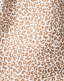 Fabric image thumbnail - Rosso35 - Cream and Camel Leopard Print Silk Blouse