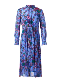 Louise Blue Floral Dress