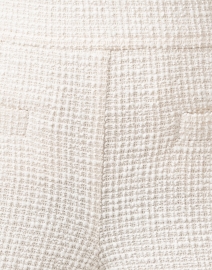 Fabric image thumbnail - Cambio - Faith White Textured Pant