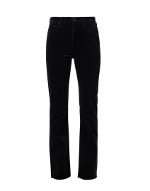 Product image thumbnail - AG Jeans - Alexxis Black Velvet High Rise Bootcut Jean