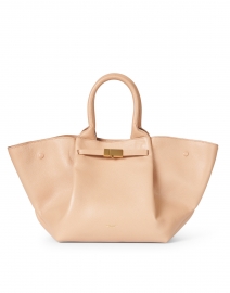 Product image thumbnail - DeMellier - Midi New York Tan Leather Tote