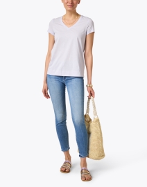 Look image thumbnail - Mother - The Looker Light Mid-Rise Skinny Jean
