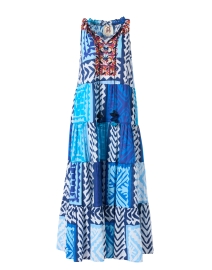 Betty Blue Printed Maxi Dress