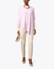 Look image thumbnail - Kinross - Pink Cashmere Poncho