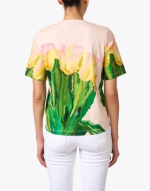 Back image thumbnail - Stine Goya - Leonie Pink Tulip Cotton T-Shirt