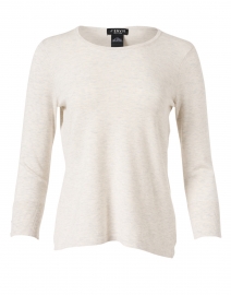 Oyster Stretch Knit Top