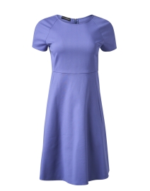 Product image thumbnail - Emporio Armani - Blue Fit and Flare Dress