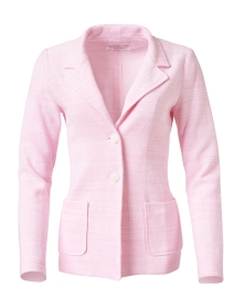 Rose Pink Linen Blend Jacket