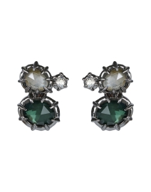 Product image thumbnail - Alexis Bittar - Crystal Cluster Earrings