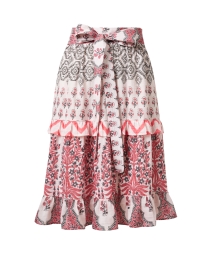 Rebecca Pink Paisley Skirt