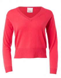Watermelon Pink Cashmere Sweater