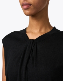 Extra_1 image thumbnail - Repeat Cashmere - Black Silk Cashmere Sweater