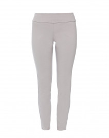 Product image thumbnail - Elliott Lauren - Silver Control Stretch Pull On Ankle Pant