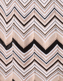 Fabric image thumbnail - D.Exterior - Multi Herringbone Long Dress