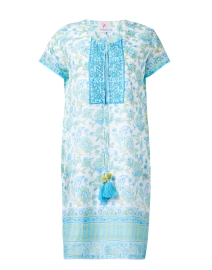 Product image thumbnail - Bella Tu - Roxanne Blue Floral Print Dress